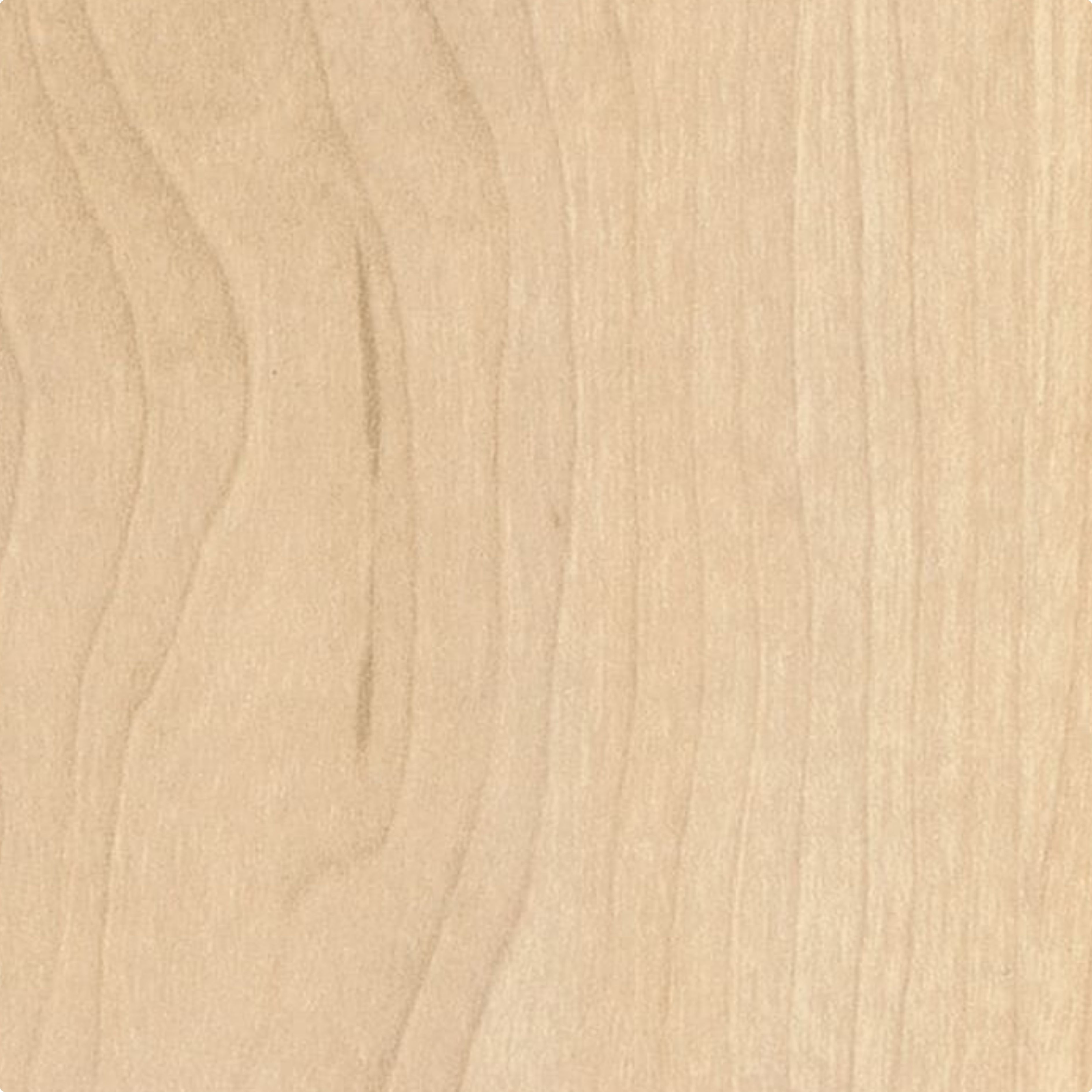 Maple laminate finish