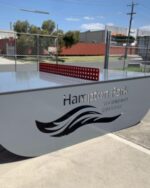Table Tennis Table Laser Cut Logo