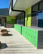 Outdoor Student Combination Locker