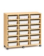 18 Hole Tote Bin Unit