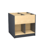 4 Hole Storage Cube