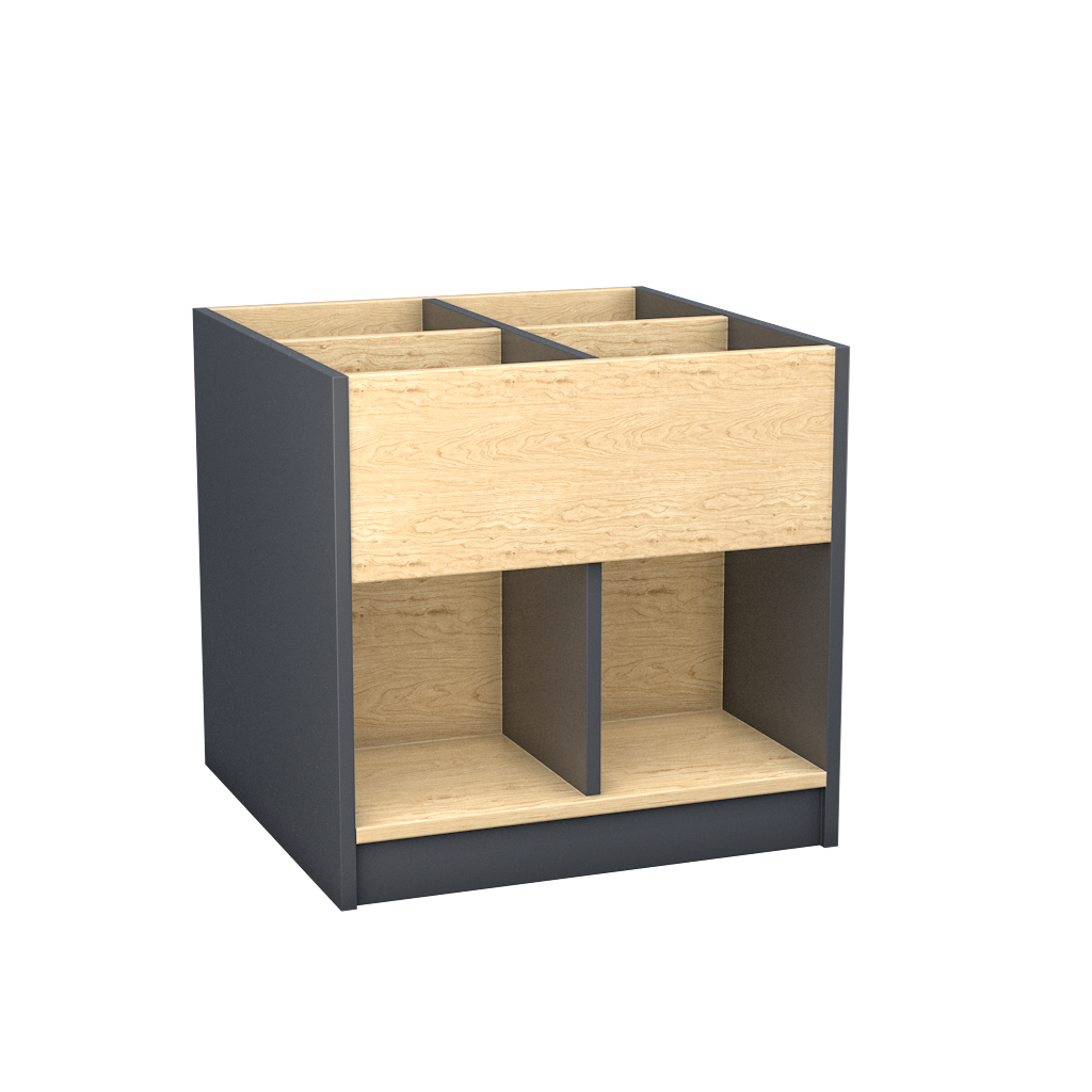 Cube_1k_noBG2-e1561609631210.png 4 Hole Storage Cube - Image 1
