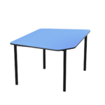 Shield Pro shield-shaped collaborative classroom table