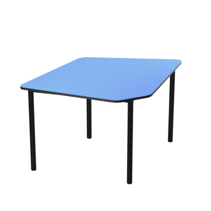Shield Pro shield-shaped collaborative classroom table
