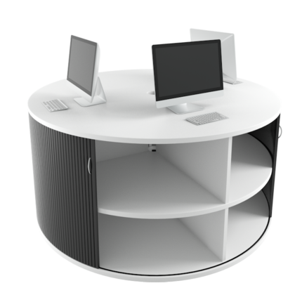 Smart Hub mobile teaching and storage station for classrooms