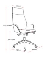 Accord High Back Executive Chair - Image 8