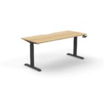Boost Crank Manual Height Adjustable Single Sided Workstation