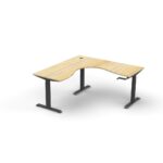 Boost Crank Manual Height Adjustable Corner Workstation