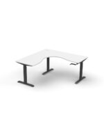 Boost Crank Manual Height Adjustable Corner Workstation - Image 3