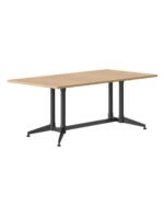 Typhoon Meeting Table with Black All-Over Frame - Image 11