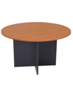 Rapid Worker Round Meeting Table with Ironstone Base - Image 2