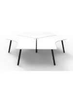 Deluxe Eternity 3 Person 120 Degree Workstation - Image 3
