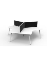 Deluxe Eternity 3 Person 120 Degree Workstation - Image 8