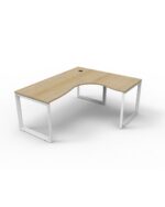 Deluxe Rapid Infinity Single Sided Corner Workstation - Image 2