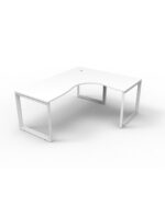 Deluxe Rapid Infinity Single Sided Corner Workstation - Image 6