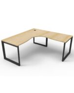 Deluxe Rapid Infinity Single Sided Corner Workstation - Image 3
