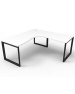 Deluxe Rapid Infinity Single Sided Corner Workstation - Image 7