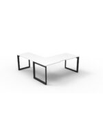 Deluxe Infinity Loop Leg Desk & Return - 2 Piece Table Top - Image 2