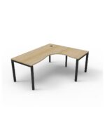 Deluxe Infinity Single Sided Corner Workstation - Image 3