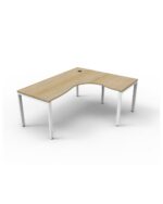 Deluxe Infinity Single Sided Corner Workstation - Image 4