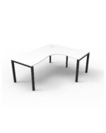 Deluxe Infinity Single Sided Corner Workstation - Image 9