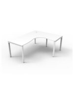 Deluxe Infinity Single Sided Corner Workstation - Image 10