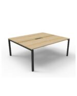 Deluxe Infinity Double Sided Workstation - Image 9