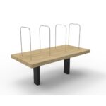 Desk Mounted Shelf
