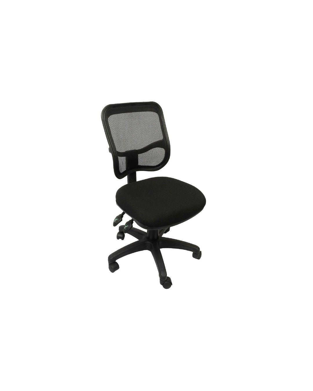 em300-bl-01 EM300 Medium Mesh Back Operator Chair - Image 1