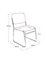 EVO Sled Base Visitor Chair - Image 3