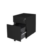 2 Drawer Steel Mobile Pedestal - Image 2