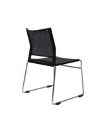 Stackable Mesh Back Sled Visitor Chair - Image 9