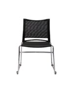 Stackable Mesh Back Sled Visitor Chair - Image 12