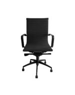PU605M Medium Back Meeting Chair - Image 3