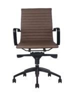PU605M Medium Back Meeting Chair - Image 4