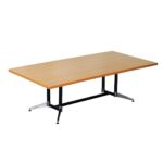 Typhoon Meeting Table - Dual Post Single Stage (E0 Rated)