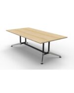Typhoon Meeting Table - Dual Post Single Stage (E0 Rated) - Image 7