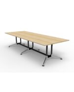 Typhoon Meeting Table - Dual Post Single Stage (E0 Rated) - Image 8
