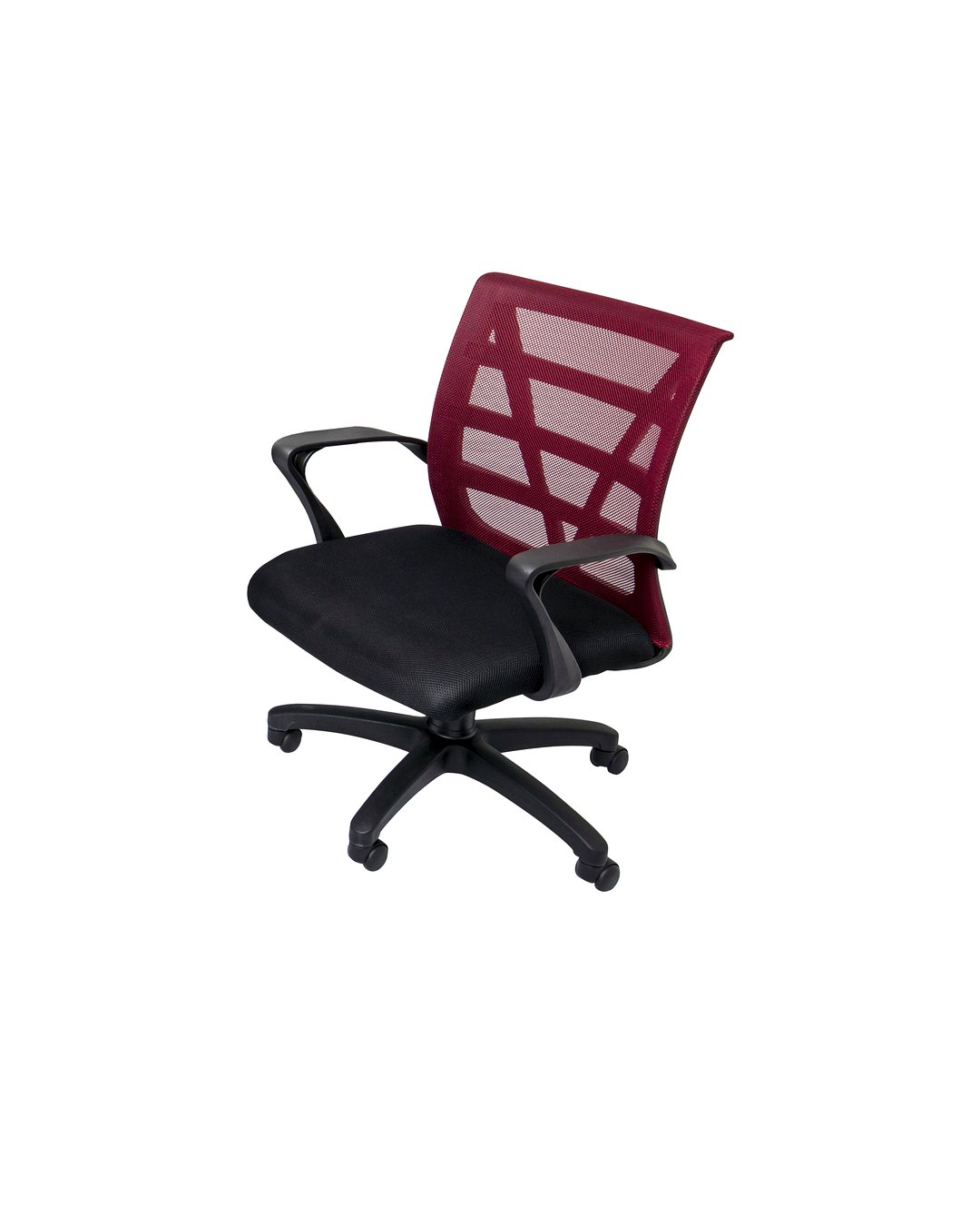 vienna-red-01 Vienna Home Office / Meeting Chair - Image 1