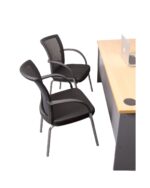 WMV Mesh Back 4 Leg Visitor Chair