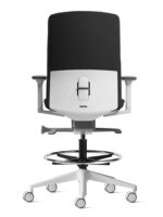 Aveya Fully Upholstered Drafting – White - Image 9