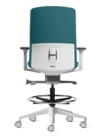 Aveya Fully Upholstered Drafting – White - Image 15