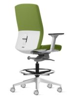 Aveya Fully Upholstered Drafting – White - Image 20