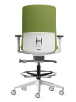Aveya Fully Upholstered Drafting – White - Image 21