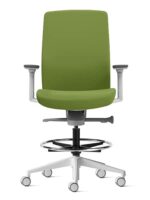 Aveya Fully Upholstered Drafting – White - Image 19
