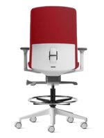 Aveya Fully Upholstered Drafting – White - Image 27