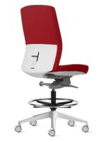 Aveya Fully Upholstered Drafting – White - Image 29