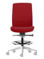 Aveya Fully Upholstered Drafting – White - Image 28