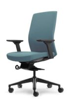 Aveya Fully Upholstered - Black - Image 7