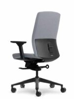 Aveya Fully Upholstered - Black - Image 4